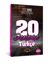 2021 KPSS Genel Yetenek Türkçe Tamamı Çözümlü 20 Deneme 