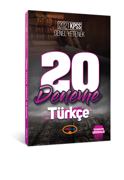 2021 KPSS Genel Yetenek Türkçe Tamamı Çözümlü 20 Deneme 