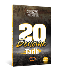 2021 KPSS Genel Kültür Tarih Tamamı Çözümlü 20 Deneme 