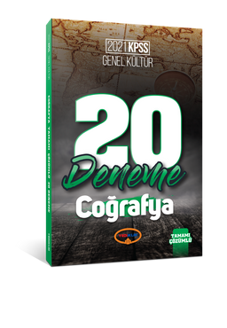 2021 KPSS Genel Kültür Coğrafya Tamamı Çözümlü 20 Deneme 