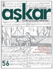 Aşkar Serbest Edebiyat Dergisi Sayı:56 Ekim-Kasım-Aralık 2020