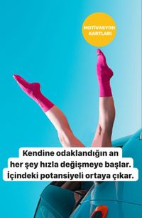 Her Güne Bir Motivasyon Kartı