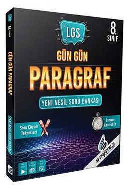 8. Sınıf LGS Gün Gün Paragraf Yeni Nesil Soru Bankası
