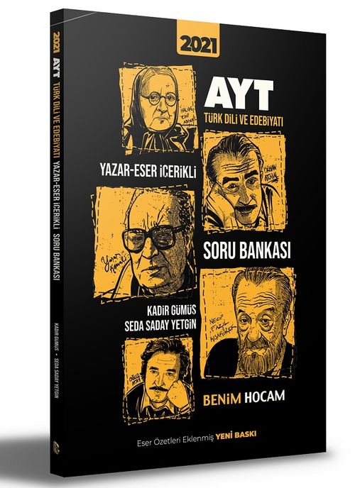 AYT Türk Dili ve Edebiyatı Yazar-Eser İçerikli Soru Bankası 