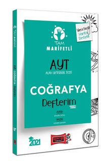 2021 AYT Tam Marifetli Coğrafya Defterim - Soner Şahan