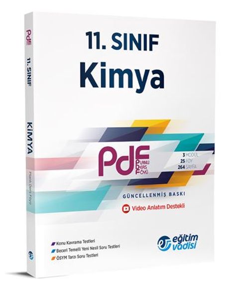 11. Sınıf Kimya PDF Planlı Ders Föyü