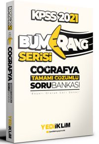 2021 KPSS Genel Kültür Bumerang Coğrafya Tamamı Çözümlü Soru Bankası