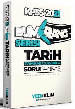 2021 KPSS Genel Kültür Bumerang Tarih Tamamı Çözümlü Soru Bankası