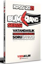 2021 KPSS Genel Kültür Bumerang Vatandaşlık Tamamı Çözümlü Soru Bankası