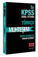 2021 KPSS Muhteşem Türkçe Tamamı Çözümlü Soru Bankası