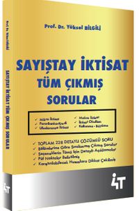 Sayıştay İktisat  Tüm Çıkmış Sorular
