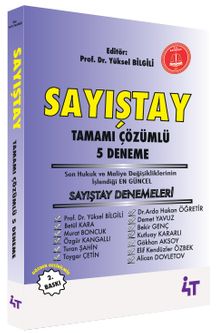 Sayıştay Tamamı Çözümlü 5 Deneme