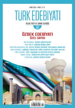 Türk Edebiyatı Aylık Fikir ve Sanat Dergisi Sayı: 564 Ekim 2020