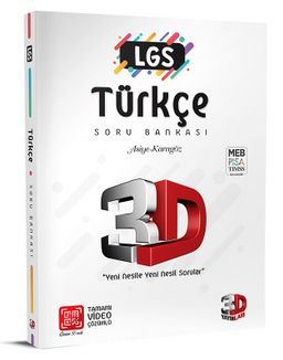 LGS 3D Türkçe Soru Bankası