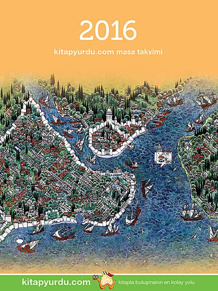 2016 Kitapyurdu Masa Takvimi