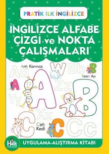 İngilizce Alfabe Çizgi Ve Nokta Çalışmaları