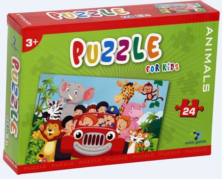 Norm Puzzle Animals (24 Parça)