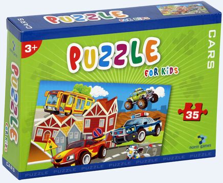 Norm Puzzle Cars (35 Parça)