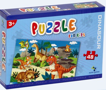 Norm Puzzle Dinasour (48 Parça)