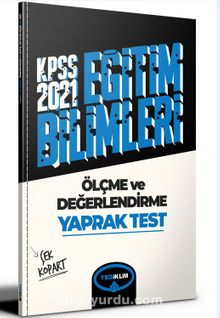 2021 Kpss Eğitim Bilimleri Ölçme ve Değerlendirme Çek Kopart Yaprak Test - Kolektif