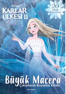 Disney Karlar Ülkesi Büyük Macera Çıkartmalı Boyama Kitabı