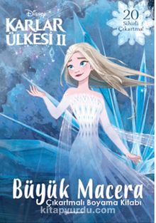 Disney Karlar Ülkesi Büyük Macera Çıkartmalı Boyama Kitabı - Bilinmeyen Yazar