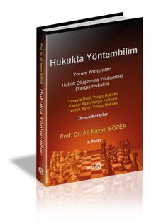 Hukukta Yöntembilim - Ali Nazım Sözer