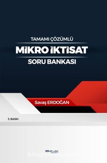 Mikro İktisat Soru Bankası - Savaş Erdoğan
