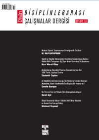 Divan Disiplinlerarası Çalışmalar Dergisi Sayı:37 Cilt 19 Yıl: 2014/2