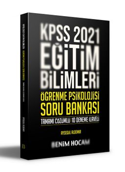 2021 KPSS Eğitim Bilimleri Öğrenme Psikolojisi Tamamı Çözümlü 10 Deneme İlaveli Soru Bankası