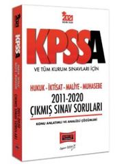 2021 KPSS A Grubu ve Tüm Kurum Sınavları İçin Hukuk-İktisat-Maliye-Muhasebe 2011-2020 Çıkmış Sınav Soruları