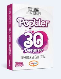 2021 Kpss Eğitim Bilimleri Popüler Rehberlik ve Özel Eğitim Tamamı Çözümlü 30 Deneme