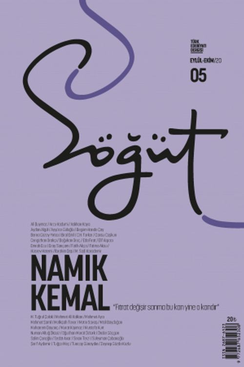 Söğüt - Türk Edebiyatı Dergisi Sayı 05 Eylül-Ekim 2020