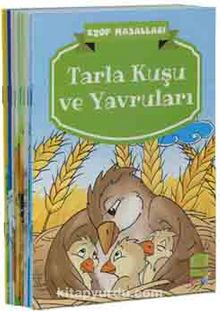Ezop Masalları Seti 1 ve 2 Sınıflar için Düz Yazılı (10 Kitap Takım Küçük Boy) - Eylem Koçyiğit