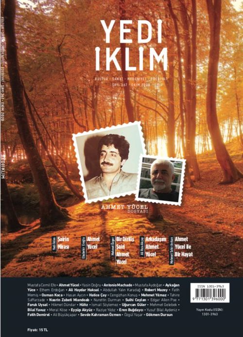 7edi İklim Sayı:367 Ekim 2020 Kültür Sanat Medeniyet Edebiyat Dergisi