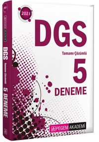 2021 DGS Tamamı Çözümlü 5 Deneme