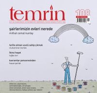 Temrin Aylık Edebiyat Dergisi Sayı:108 Ekim 2020