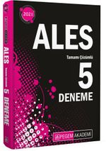 2021 ALES Tamamı Çözümlü 5 Deneme
