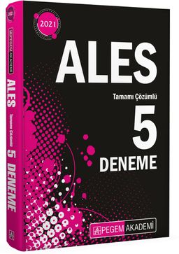 2021 ALES Tamamı Çözümlü 5 Deneme