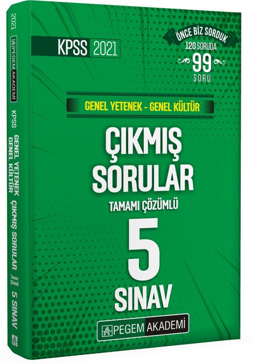 2021 KPSS Genel Yetenek Genel Kültür Tamamı Çözümlü Çıkmış Sorular Son 5 Sınav
