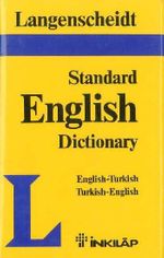 İngilizce Türkçe Langenscheidts Standart Sözlük