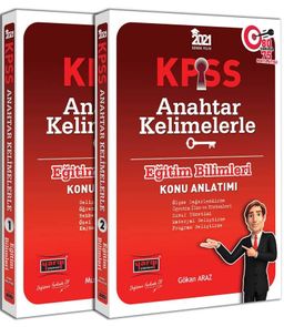 2021 KPSS Eğitim Bilimleri Anahtar Kelimelerle Konu Anlatımı (2 Kitap)
