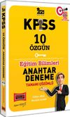 2021 KPSS Eğitim Bilimleri Tamamı &Ccedil;&ouml;z&uuml;ml&uuml; 10 &Ouml;zg&uuml;n Anahtar Deneme