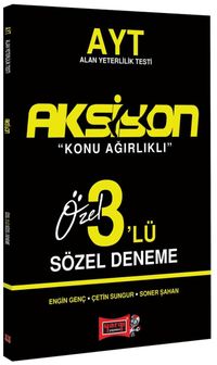 2021 AYT Aksiyon Sözel 3’lü Deneme