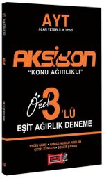 2021 AYT Aksiyon Eşit Ağırlık 3'lü Deneme