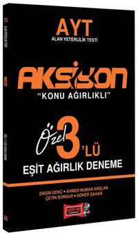 2021 AYT Aksiyon Eşit Ağırlık 3’lü Deneme