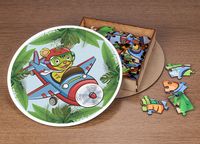 LAVA Puzzle - Hayvanlar Dünyası Taşıtlar - Kedi (LV007-L)