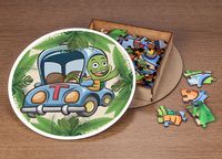 LAVA Puzzle - Hayvanlar Dünyası Taşıtlar - Kaplumbağa (LV006-L)