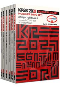 2021 KPSS Eğitim Bilimleri Modüler Soru Bankası Seti (6 Kitap)
