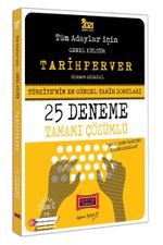 2021 Tüm Adaylar İçin Tarihperver  Tamamı Çözümlü 25 Deneme